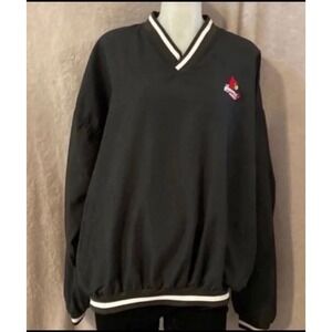 Louisville Cardinals Golf windbreaker pullover jacket‎